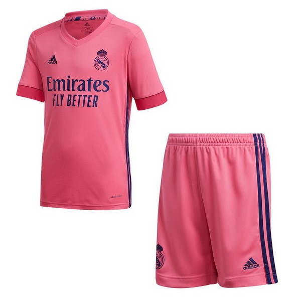 Camiseta Real Madrid Segunda Equipación Niños 2020-2021 Rosa